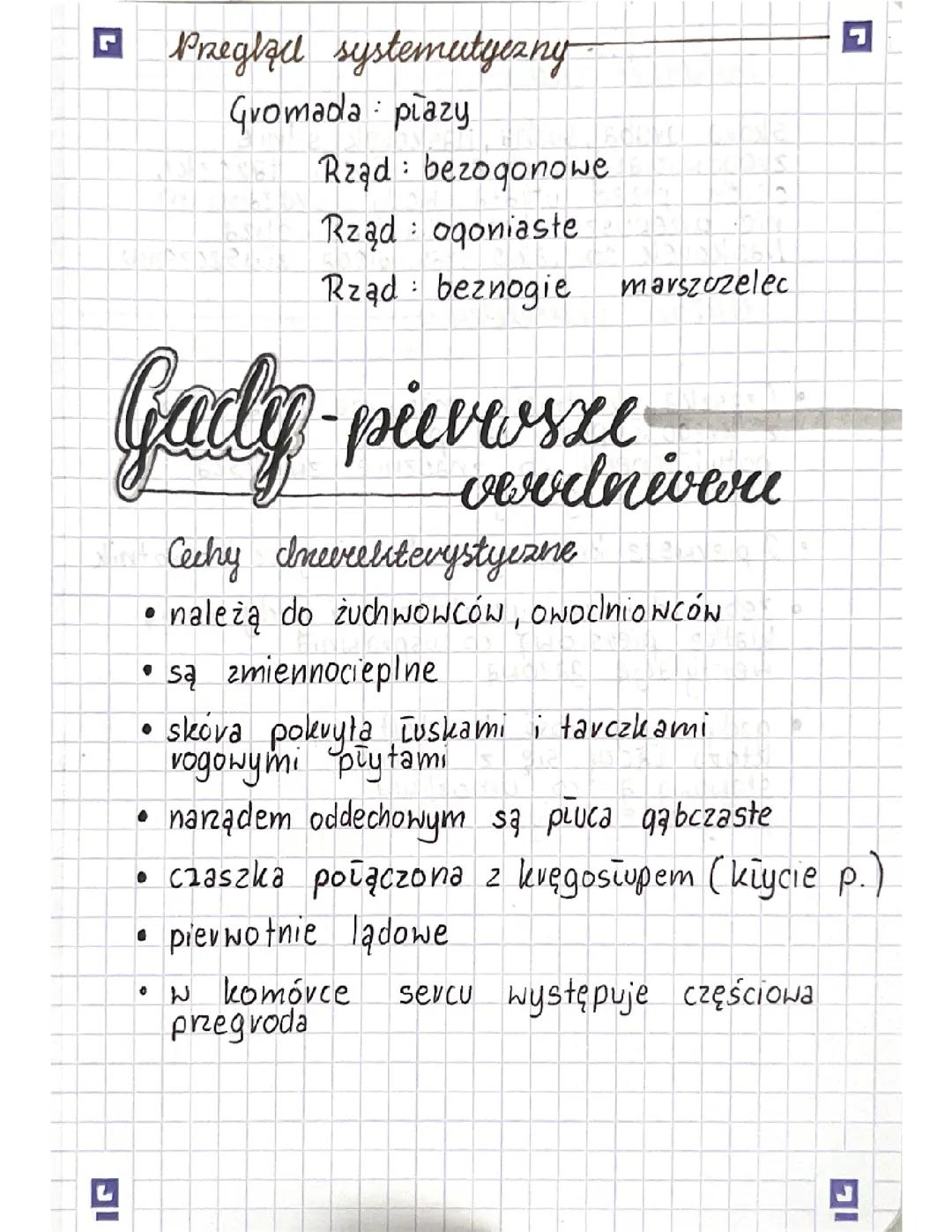 GADY-pierwsze owodniowce