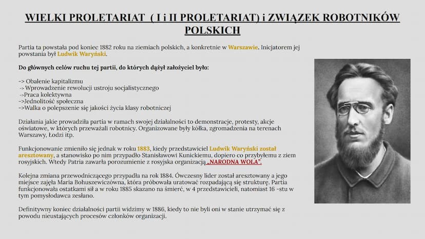 POLSKIE PARTIE POLITYCZNE NA PRZEŁOMIE
XIX I XX WIEKU
Julia Wąsowicz Główne nurty polityczne
Partie polityczne na przełomie XIX i XX wieku d
