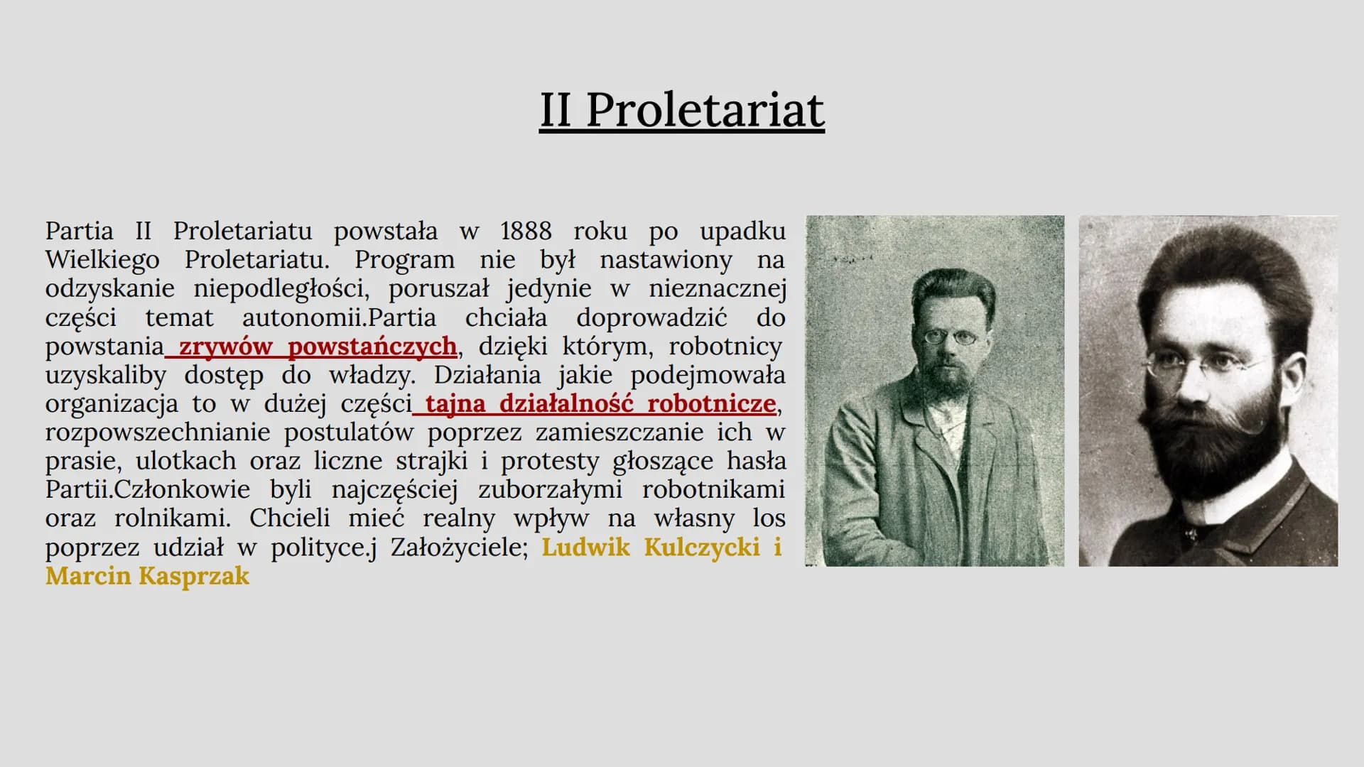 POLSKIE PARTIE POLITYCZNE NA PRZEŁOMIE
XIX I XX WIEKU
Julia Wąsowicz Główne nurty polityczne
Partie polityczne na przełomie XIX i XX wieku d