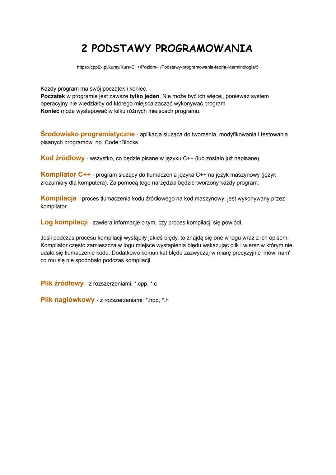 # 1 WYBIERAMY ŚRODOWISKO PRACY

https://cpp0x.pl/kursy/Kurs-C++/Poziom-1/Wybieramy-srodowisko-pracy/4

Co to C++?

Jednym z najpopularniejsz