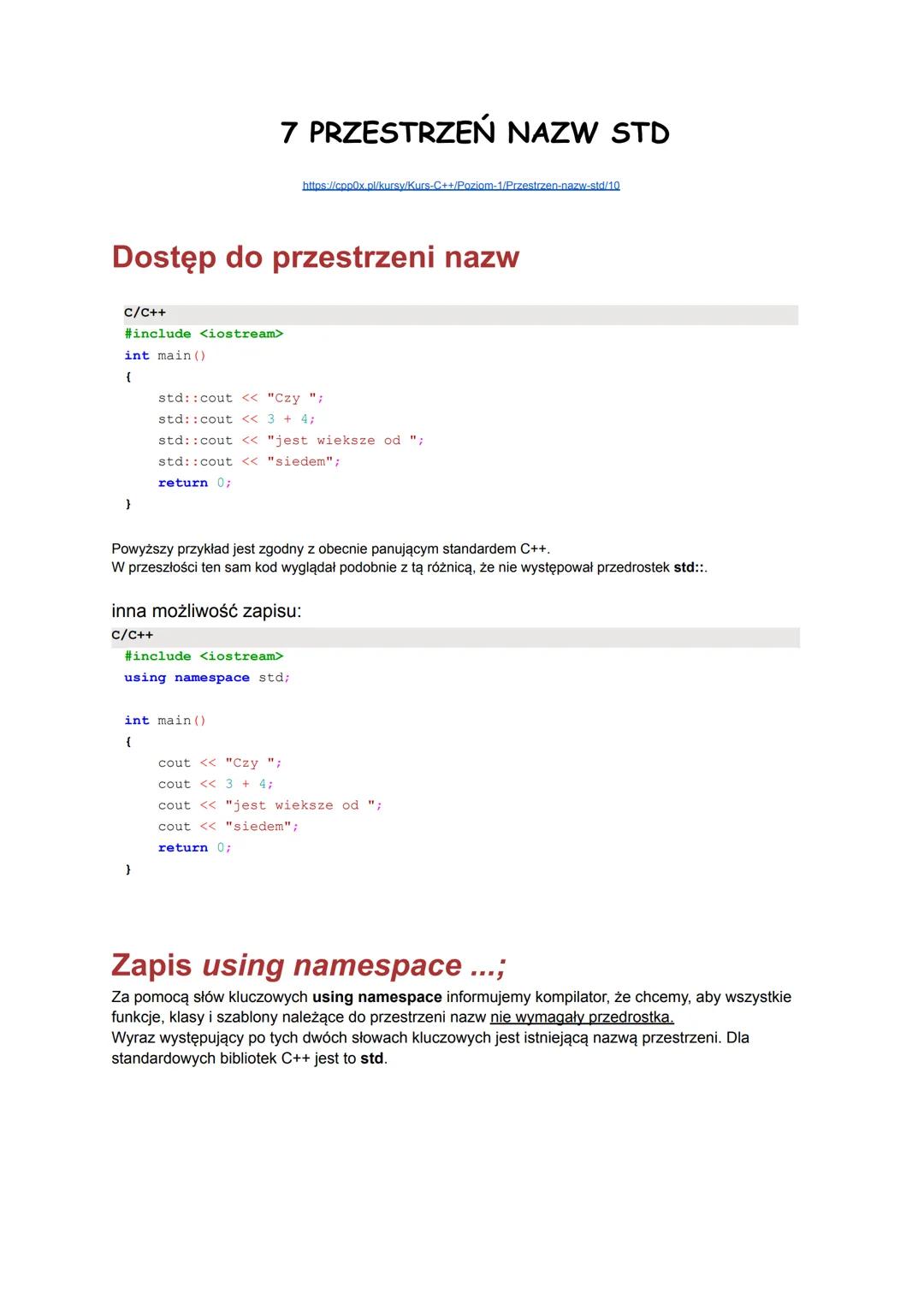 # 1 WYBIERAMY ŚRODOWISKO PRACY

https://cpp0x.pl/kursy/Kurs-C++/Poziom-1/Wybieramy-srodowisko-pracy/4

Co to C++?

Jednym z najpopularniejsz