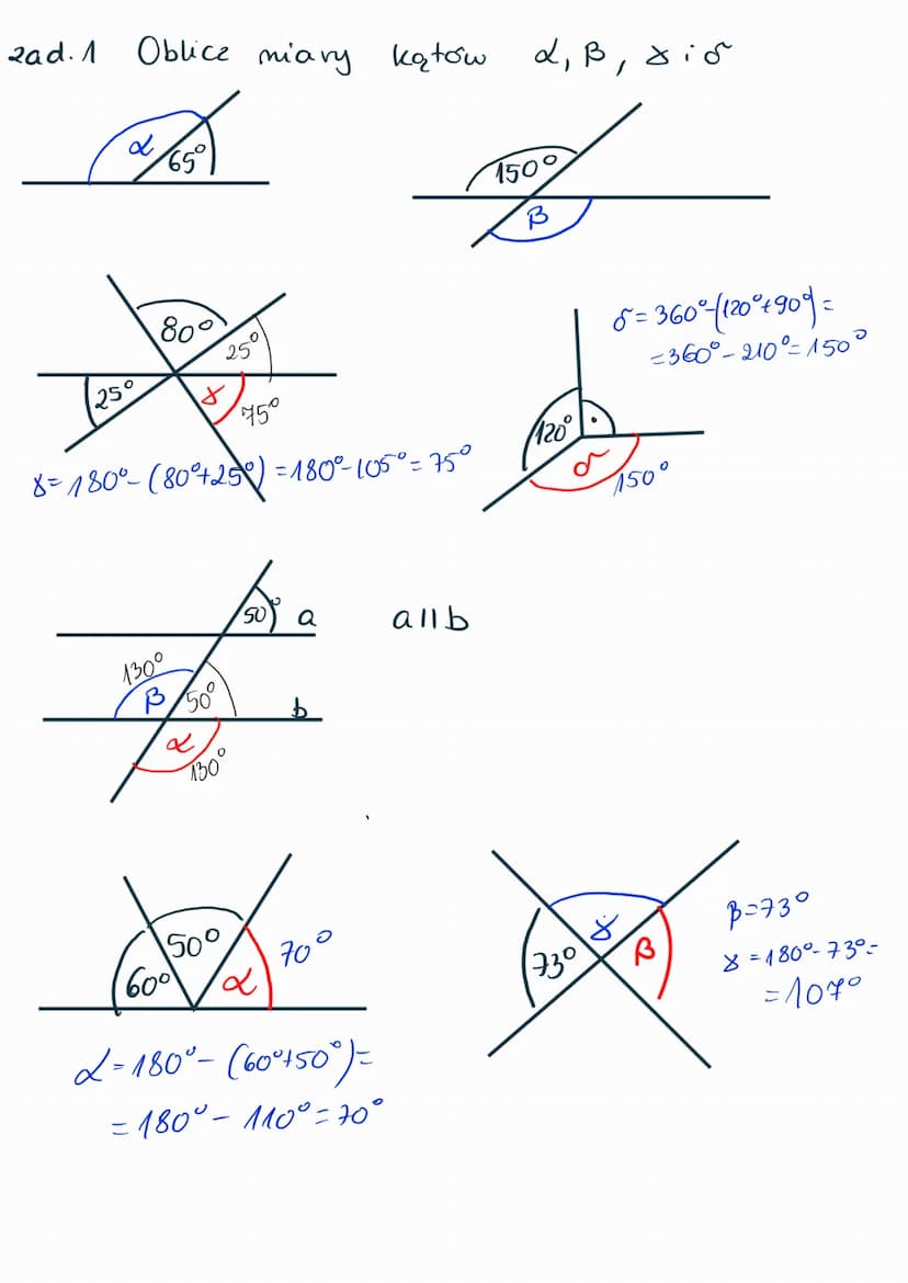 KATY PRZYLEGŁE
S
x
TWORZA ONE RAZEM
KAT POŁPEŁNY
180°
02421
B+α = 180°
5+8=180°
RODZAJE KĄTÓW
KATY WIERZCHotkowe
SAL TO кати, что ее
STYKAJĄ