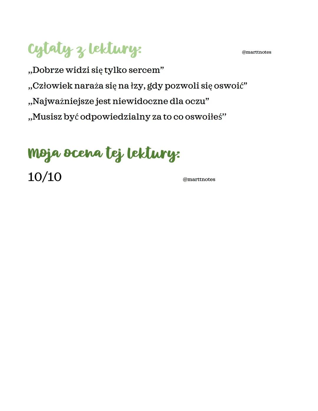 Mały Książę
autor:
Antoine de Saint-Exupery
Bohaterowie:
Pilot
Mały książę
Król
Człowiek próżny
Pijak
gatunek i rodzaj:
> Powieść filozoficz