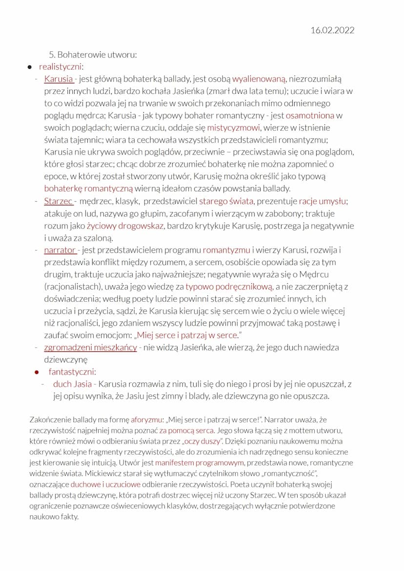 16.02.2022
Lekcja
Temat: Czy życie jest tylko formą istnienia białka, sumą procesów
fizjologicznych, których efektem jest unicestwienie? -on