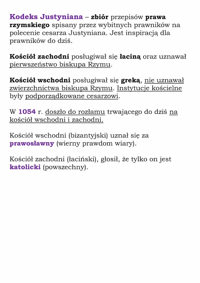 Początki średniowiecza
podsumowanie
Dział IV, WSiP kl. 5
-
Bizancjum
Cesarstwo wschodniorzymskie (Bizancjum) obroniło
się przed ludami barba