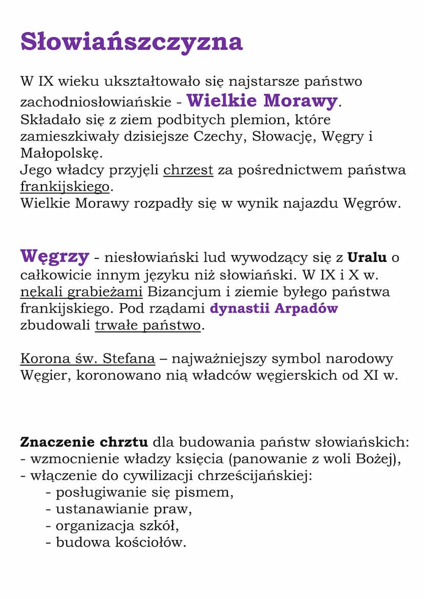 Sprawdzian Z Historii Klasa 5 Dział 4 Początki średniowiecza Początki Średniowiecza Klasa 5 - Sprawdzian PDF i Podsumowanie