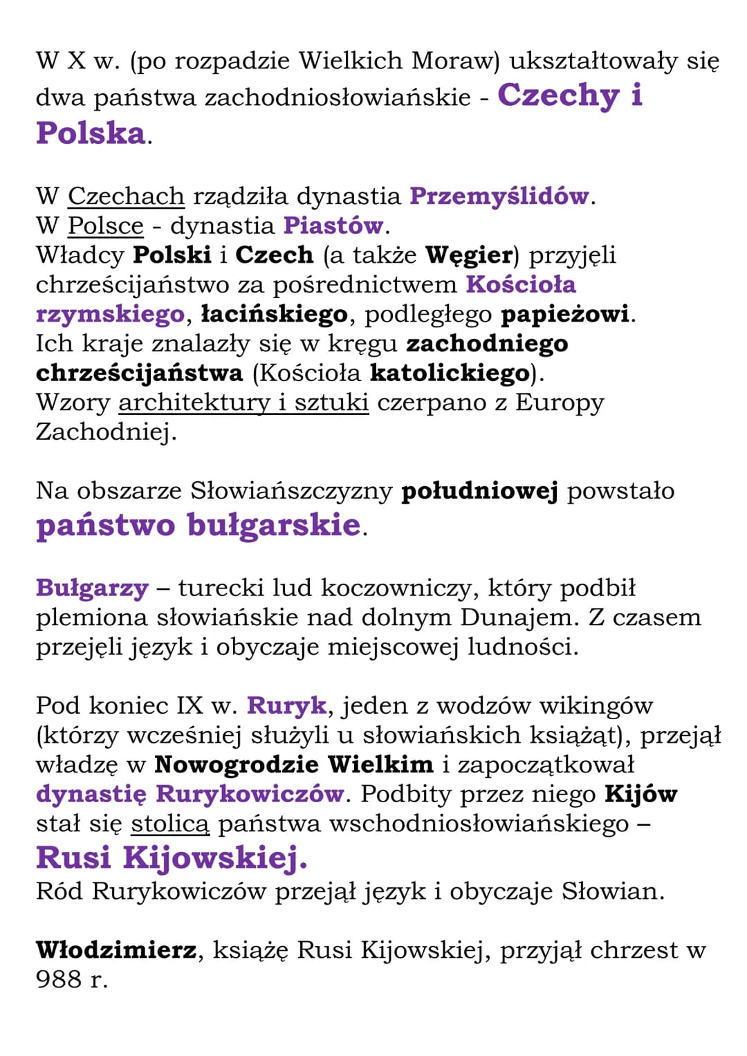 Początki średniowiecza
podsumowanie
Dział IV, WSiP kl. 5
-
Bizancjum
Cesarstwo wschodniorzymskie (Bizancjum) obroniło
się przed ludami barba