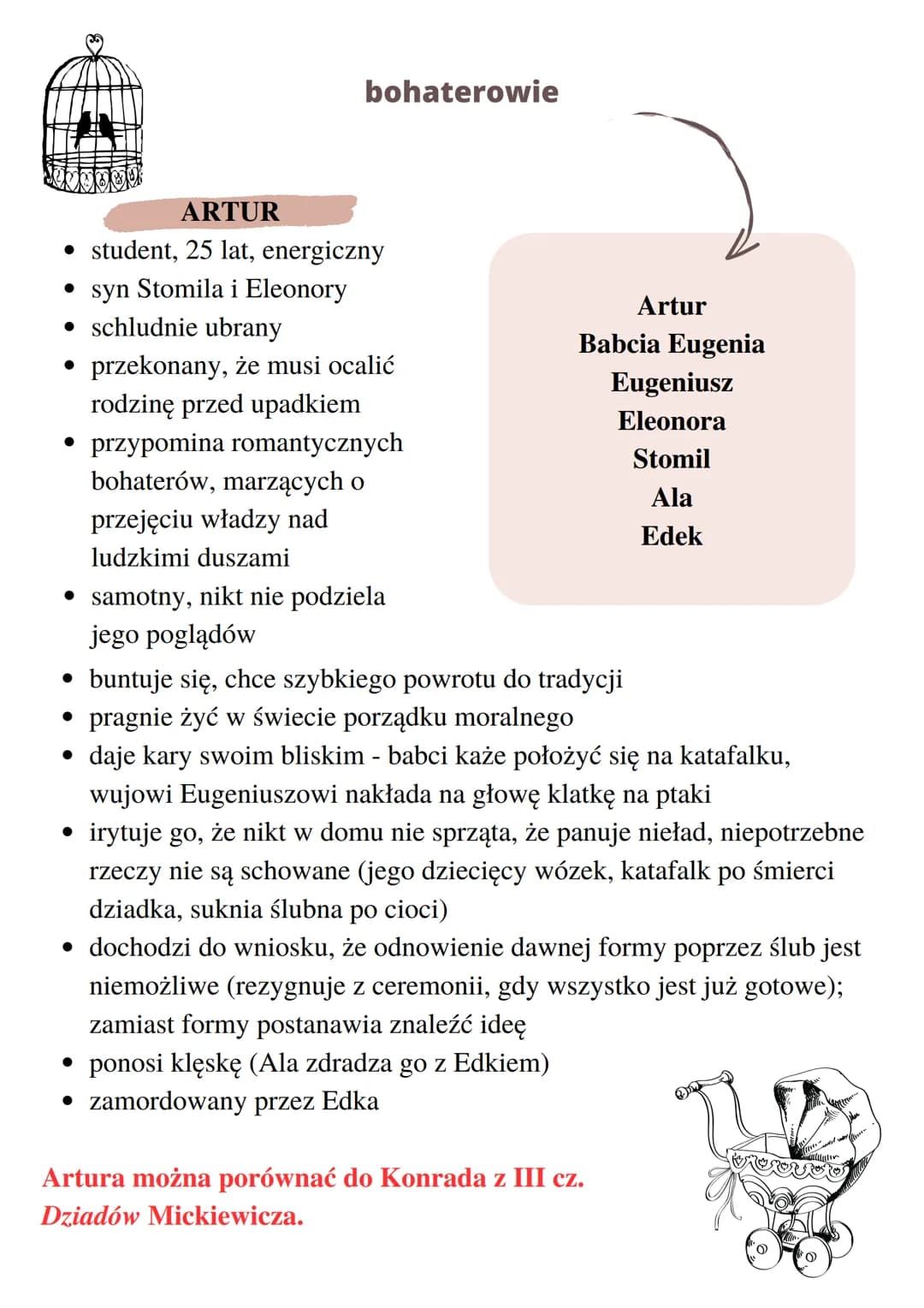 Tango
o utworze
autor: Sławomir Mrożek
wydane w 1964 r.
literatura powojenna
dramat groteskowy
Akt I
bunt Artura, chęć
przywrócenia ładu
gen