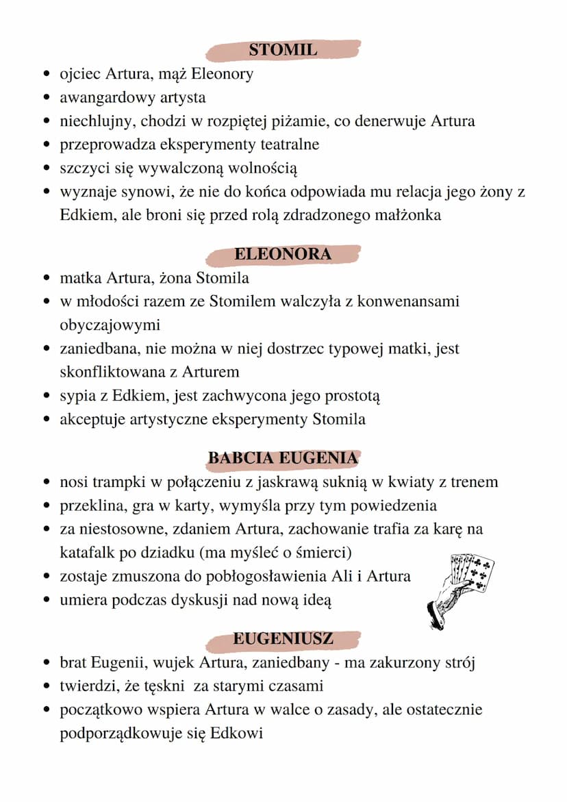Tango
o utworze
autor: Sławomir Mrożek
wydane w 1964 r.
literatura powojenna
dramat groteskowy
Akt I
bunt Artura, chęć
przywrócenia ładu
gen