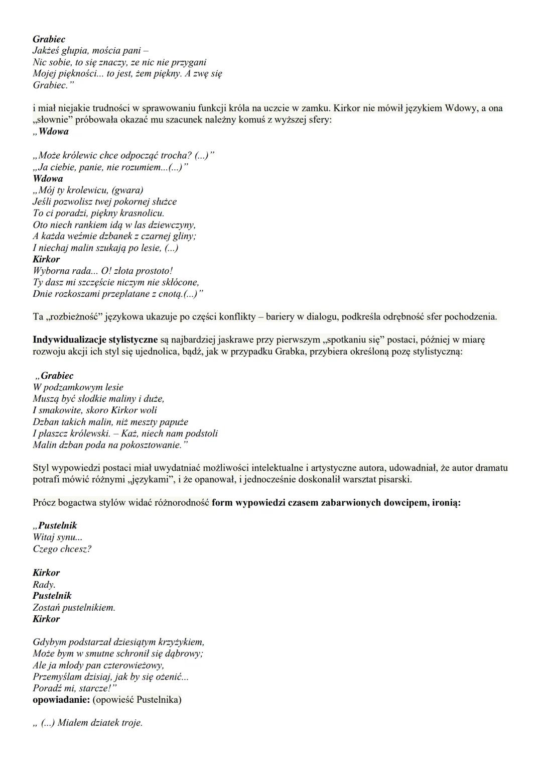 Balladyna
Streszczenie
List dedykacyjny
W liście dedykacyjnym z lipca 1839 roku Słowacki poświęca Balladynę swojemu przyjacielowi - Zygmunto