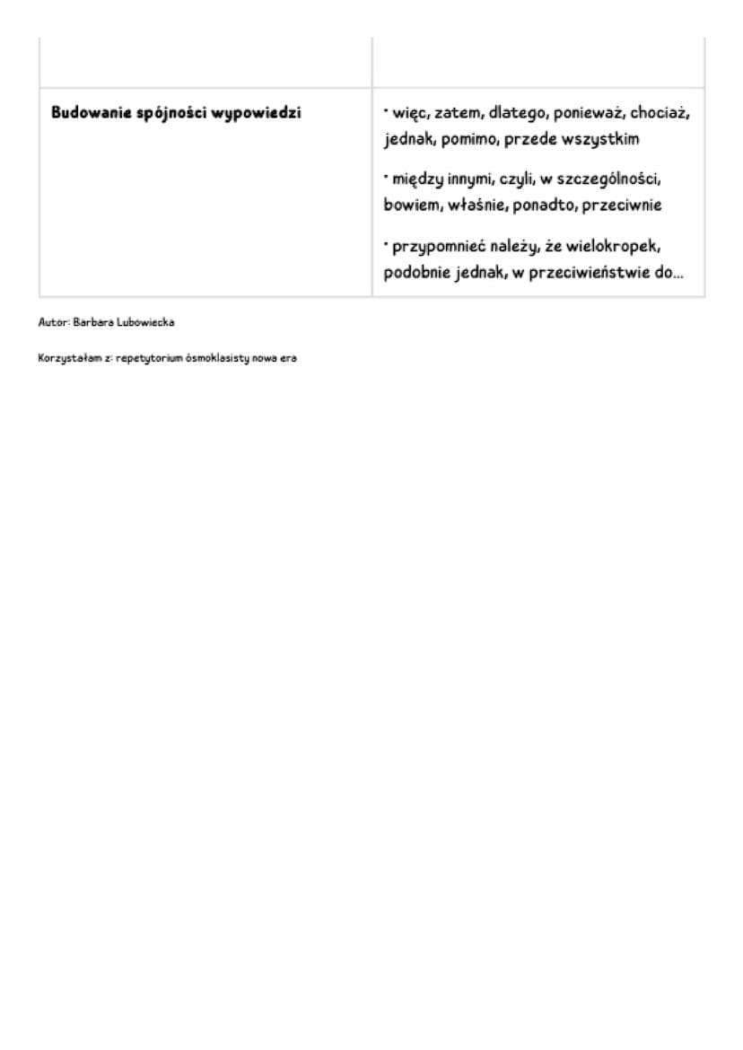 PRZEMÓWIENIE
budowla przemówienia
* wstęp - zainteresowania słuchaczy i przedstawienie swojego
stanowiska na wskazany temat - sformułowanie 
