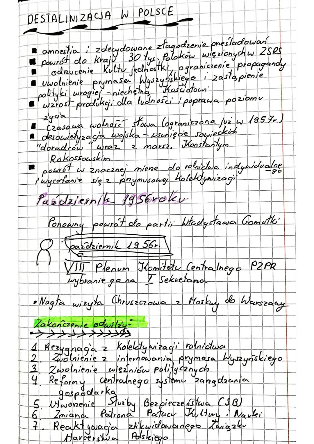 Temat 25
Odwitz Polityczna 1956 roku
5.03.1953.Śmiere Stalina
24125.02.1956r.- tajny referat Chruszczowa
28-30.06.1956r. Poznański Czerwiec 