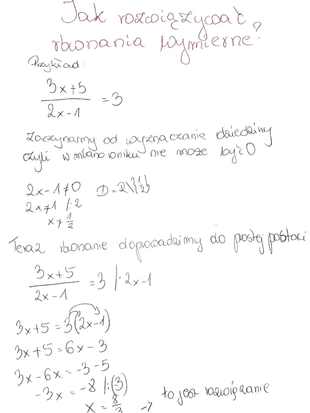 Jak Rozwiązać Równania Liniowe: Zadania z Klasy 6, 7 i 8