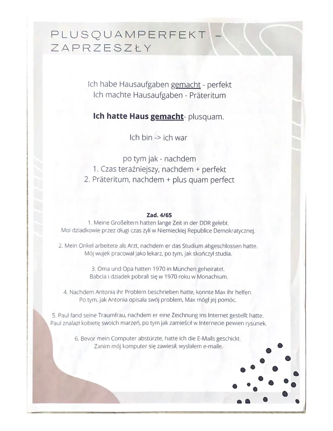 Rekcja
• sich interesieren für - interesować się czymś
• sein für/gegen - być za czymś/ przeciw
• sich beschäftigen mit- zajmować się czymś
