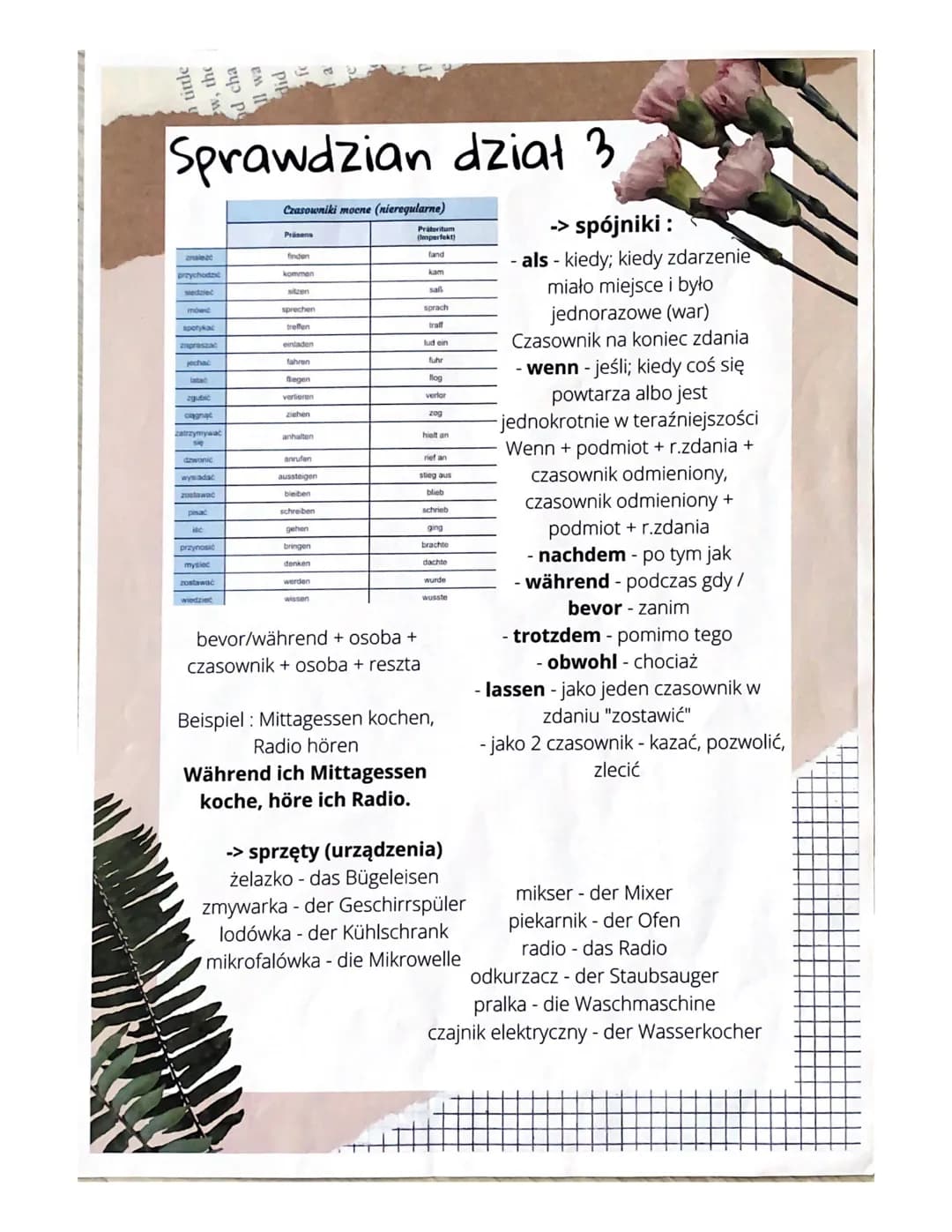 Rekcja
• sich interesieren für - interesować się czymś
• sein für/gegen - być za czymś/ przeciw
• sich beschäftigen mit- zajmować się czymś
