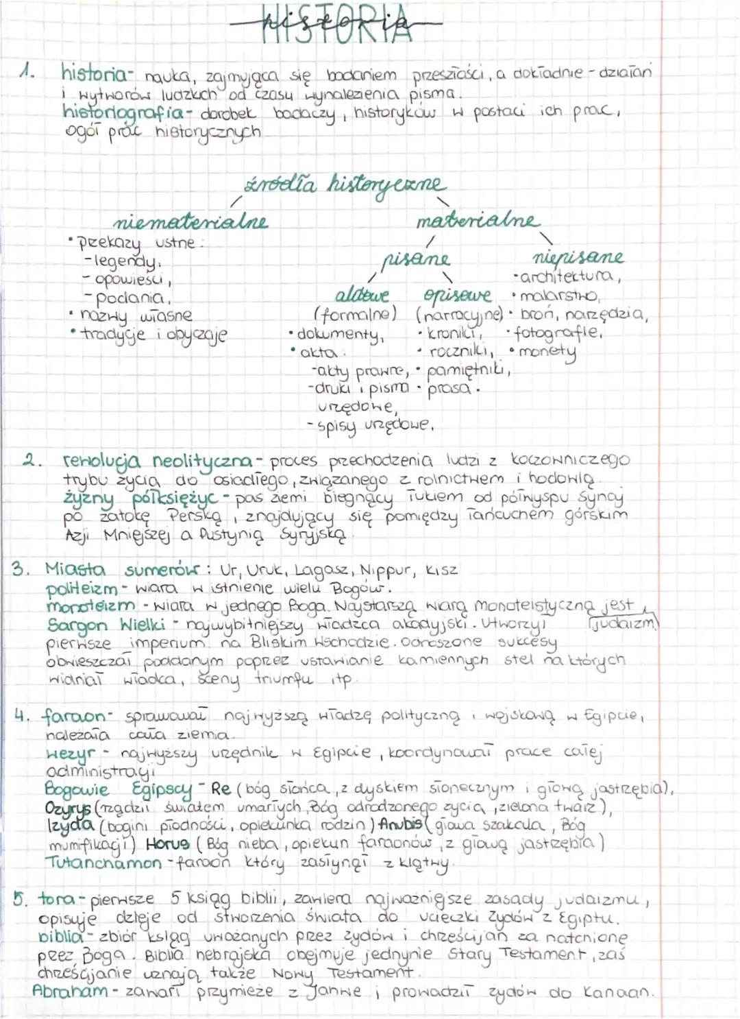 Najważniejsze Daty z Historii Klasa 4-6: Rewolucja Neolityczna, Faraonowie i Starożytny Egipt