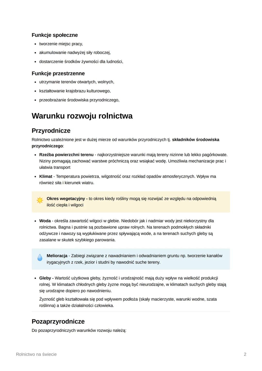 
<h2 id="dziarolnictwo">Dział Rolnictwo</h2>
<p>Typy rolnictwa na świecie obejmują różne sektory, takie jak ogrodnictwo, leśnictwo, rybactwo