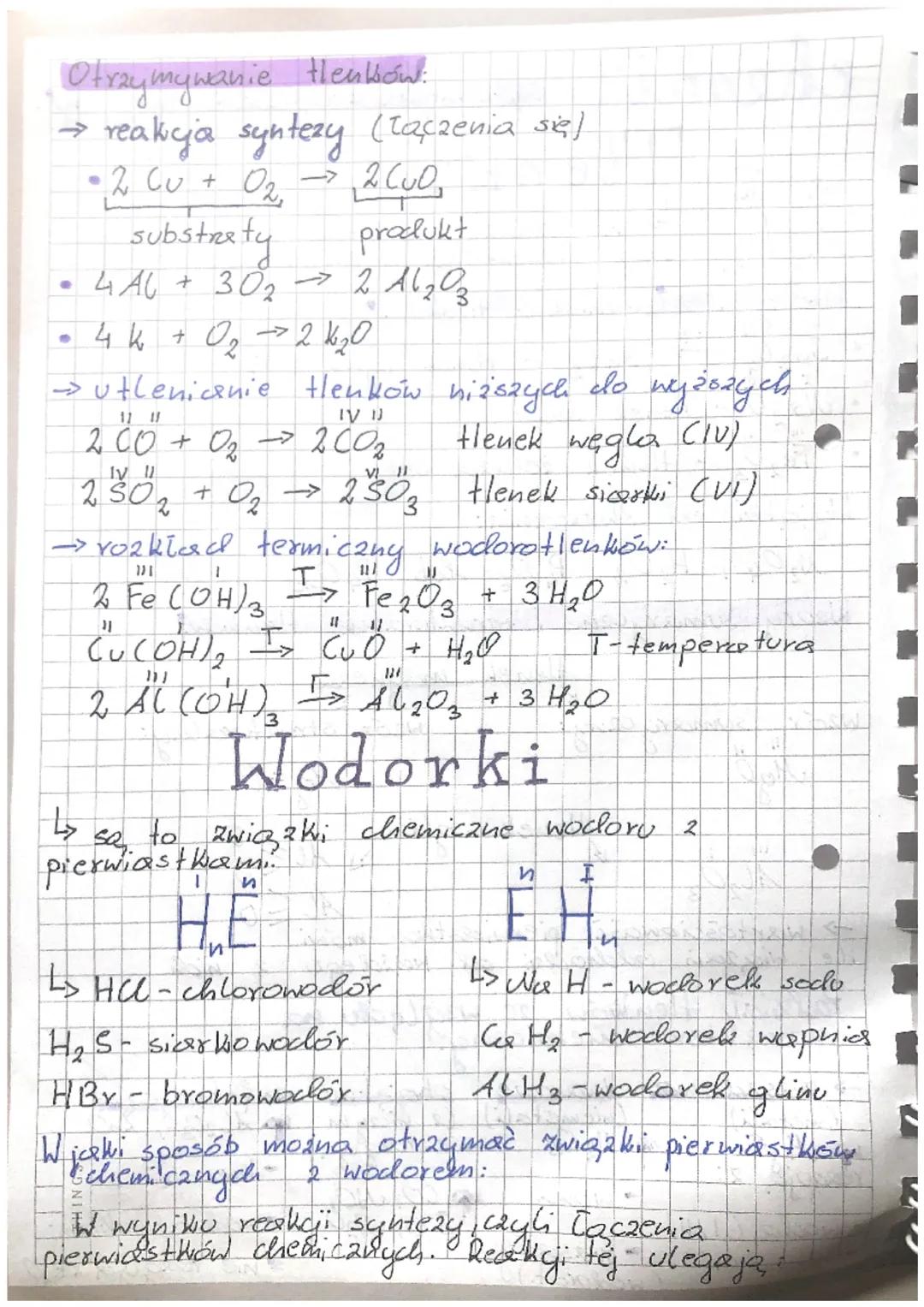 ALLAND
chemia systematykes zwiazków wieorganicznych
Tlenki
L> to związki xbudowane a tenu
oraz pierwiastka chemicznego.
a
IL
X₂ Op
4
Woory i