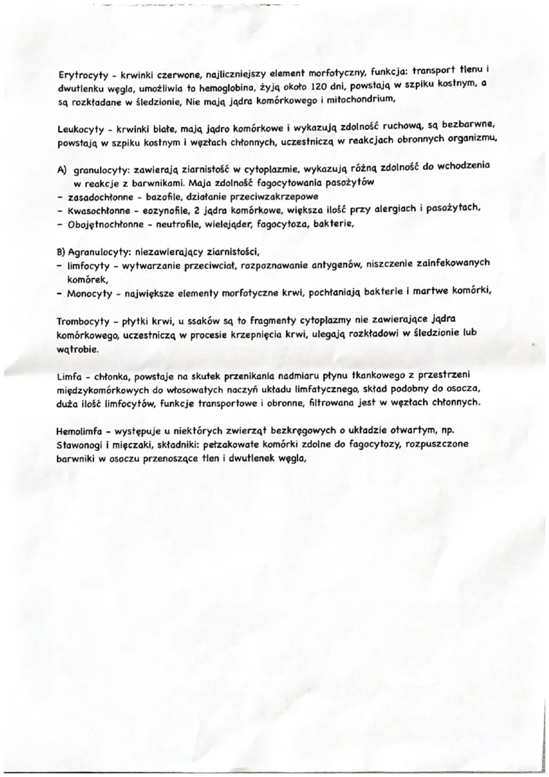 Tkanka łączna:
Cecha wspólna:
- Duża ilość substancji międzykomórkowej w której luźno ułożone są komórki,
Budowa:
- powstają z tkanki łączne