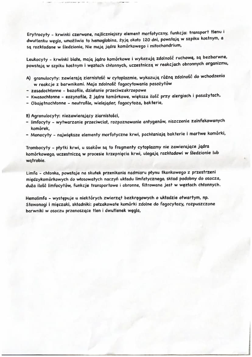 Tkanka łączna:
Cecha wspólna:
- Duża ilość substancji międzykomórkowej w której luźno ułożone są komórki,
Budowa:
- powstają z tkanki łączne