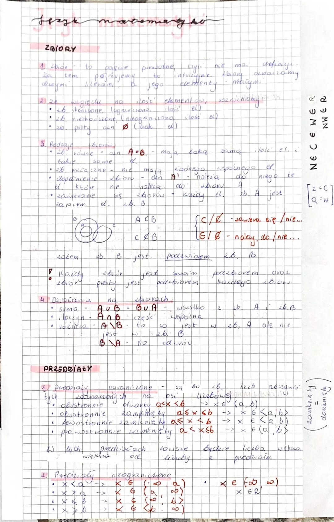 Notatki z matematyki dla klasy 4-5: sprawdziany, testy, powtórzenie