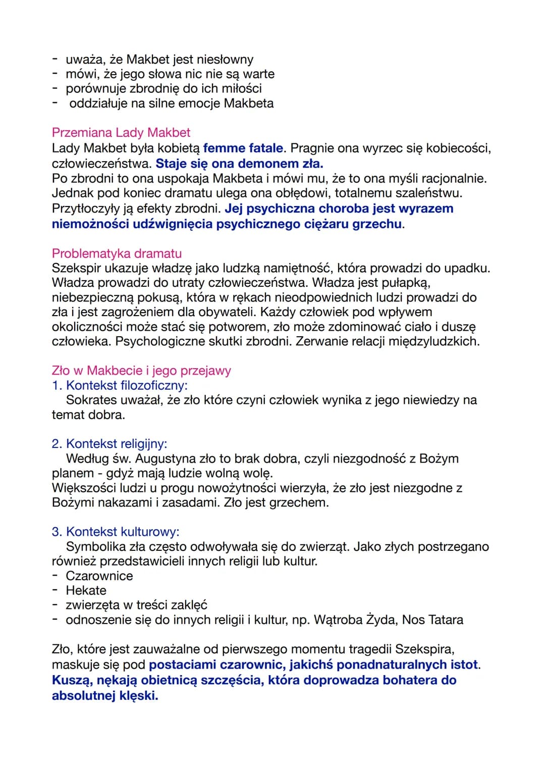 -
Gatunek: tragedia
Rodzaj: dramat szekspirowski
Czas akcji: wiek XI (średniowiecze)
Miejsce akcji: Anglia i Szkocja; otwarte pola Szkocji, 