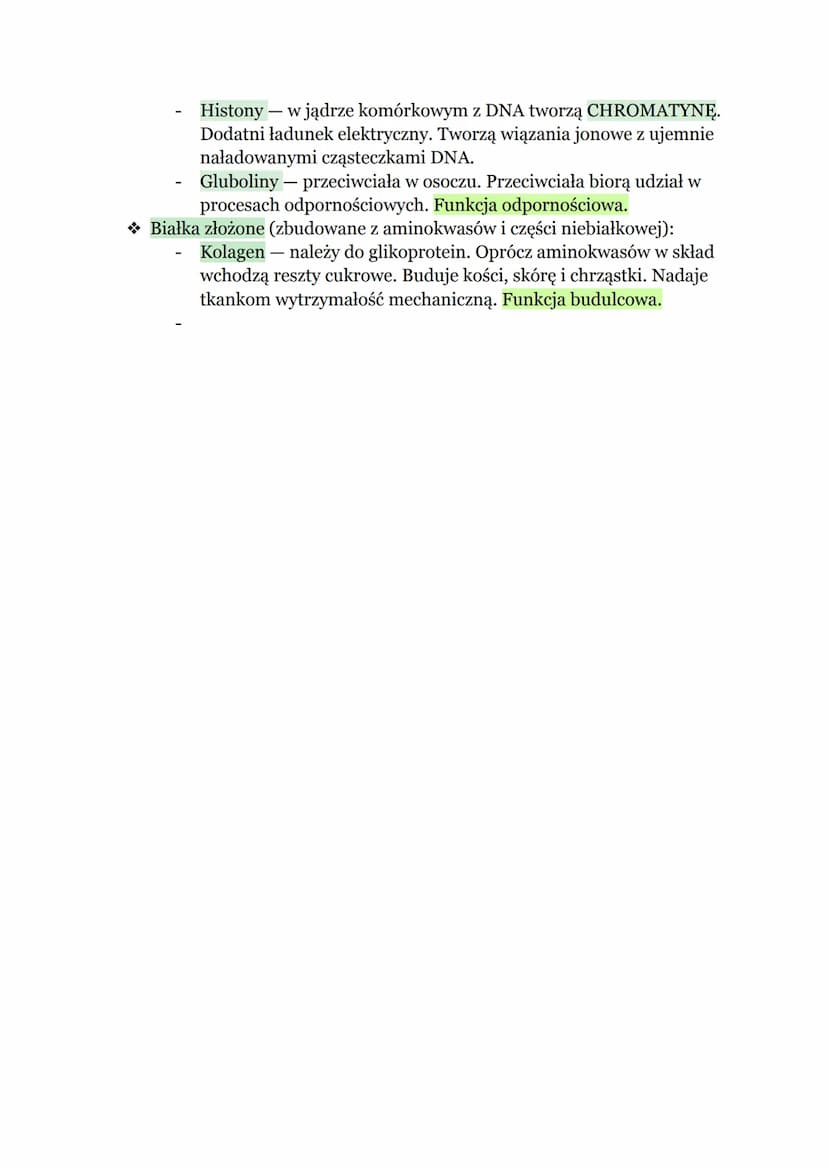 Białka i aminokwasy
Białka są głównym składnikiem budulcowym komórek i tkanek oraz
odgrywają kluczową rolę w metabolizmie. Białka składają s
