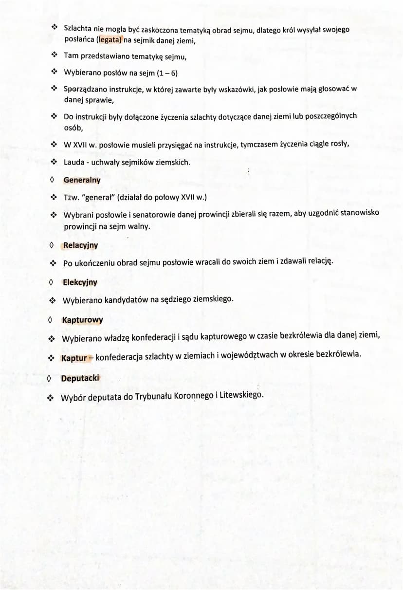 Rozwój demokracji szlacheckiej
Pozycja prawna szlachty
Szlachta wykształciła się z rycerstwa. Jej rola w państwie zwiększała się wraz z nada