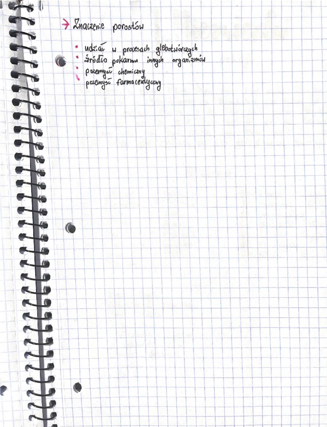 # Grzyby, porosty

1. Grzyby

→Cechy ogólne

*   ociana komórkowa z chityny
*   zbudowane ze strzępek
*   heterotroficene
*   ciavo grzyba t