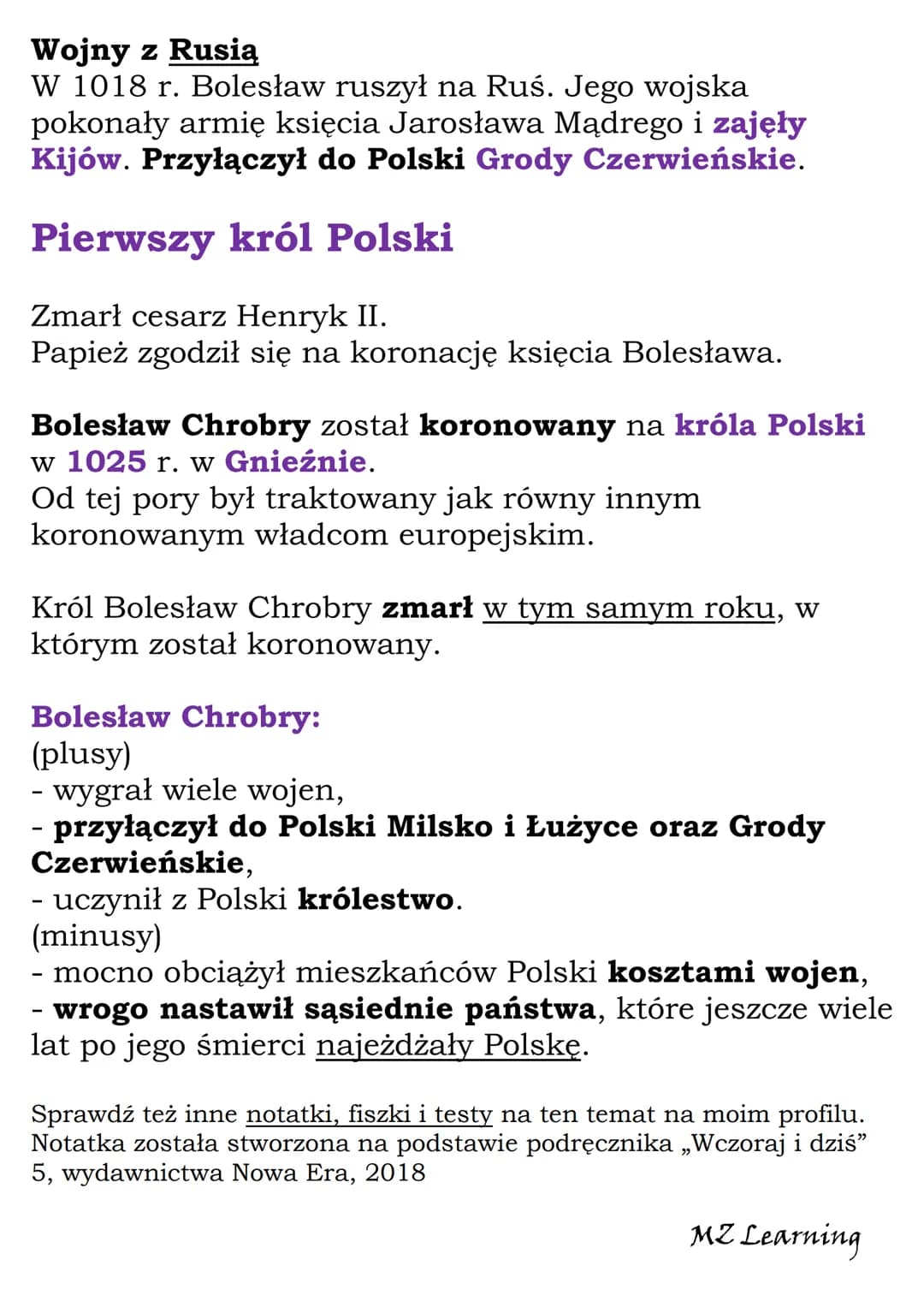 
<p>Bolesław Chrobry najważniejsze informacje dla dzieci<br />
Bolesław Chrobry był synem Mieszka I, a po jego śmierci objął władzę w Polsce