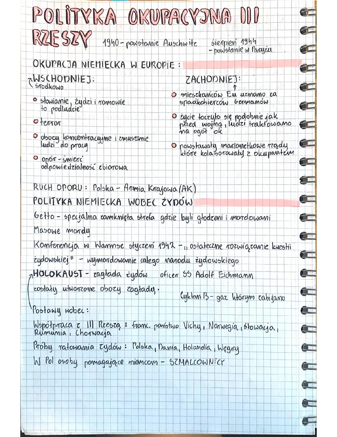 Polityka okupacyjna III rzeszy 