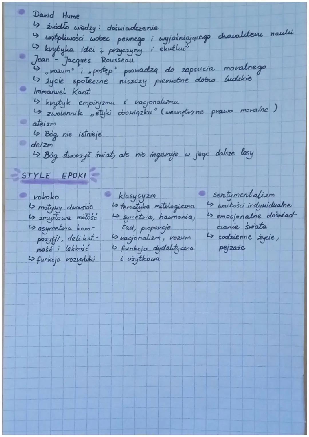 oświecenie
NAZWA EPOKI
〃
"
"
oświecenie" (metafora: światło jako rozum)
vozumu" (Anglia)
wiek
wiek filozofów") (Francja)
RAMY
Europa
CZASOWE