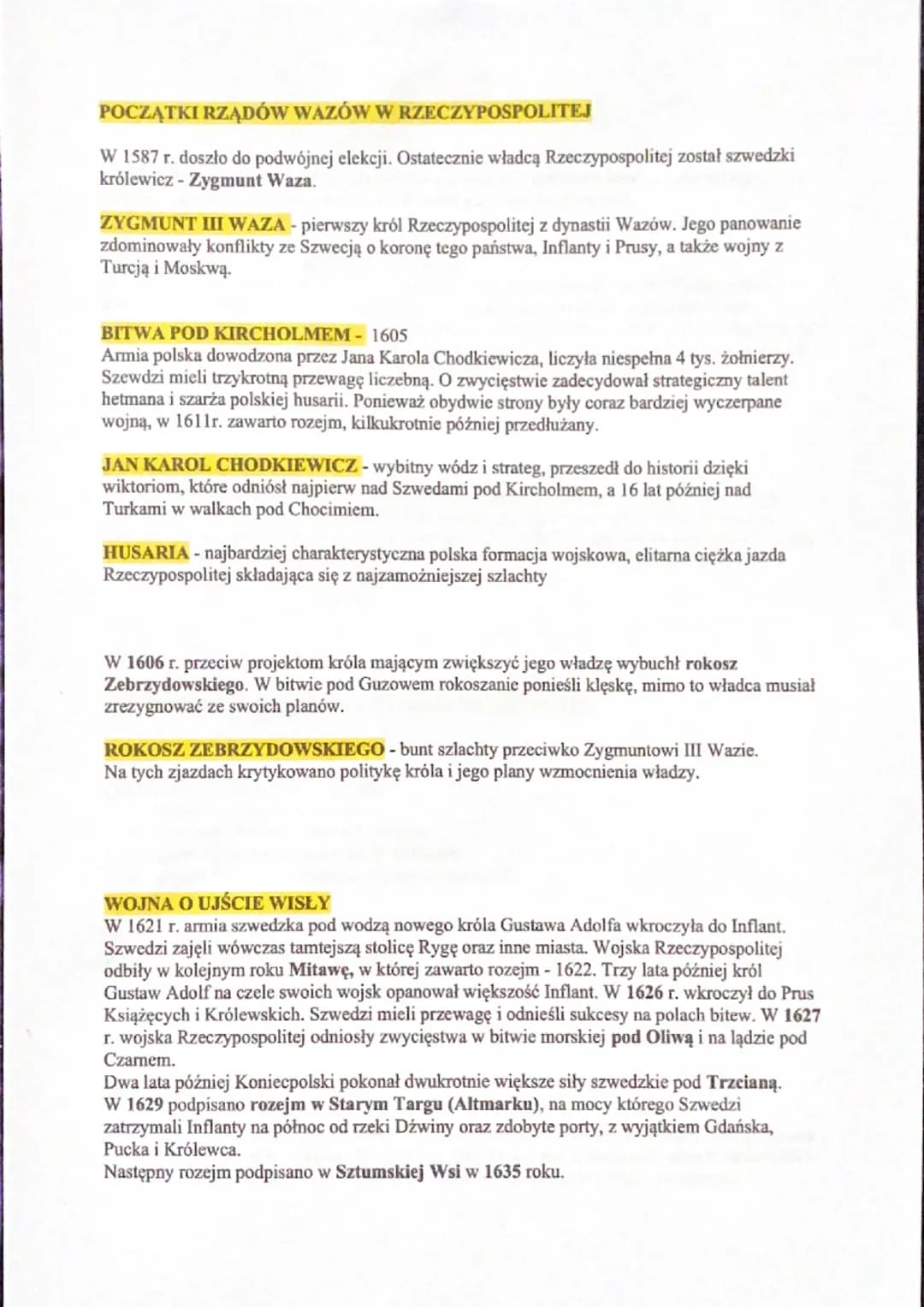 
<p>W 1587 r. doszło do podwójnej elekcji, w wyniku której nowym władcą Rzeczypospolitej został szwedzki królewicz - Zygmunt Waza. Zygmunt I