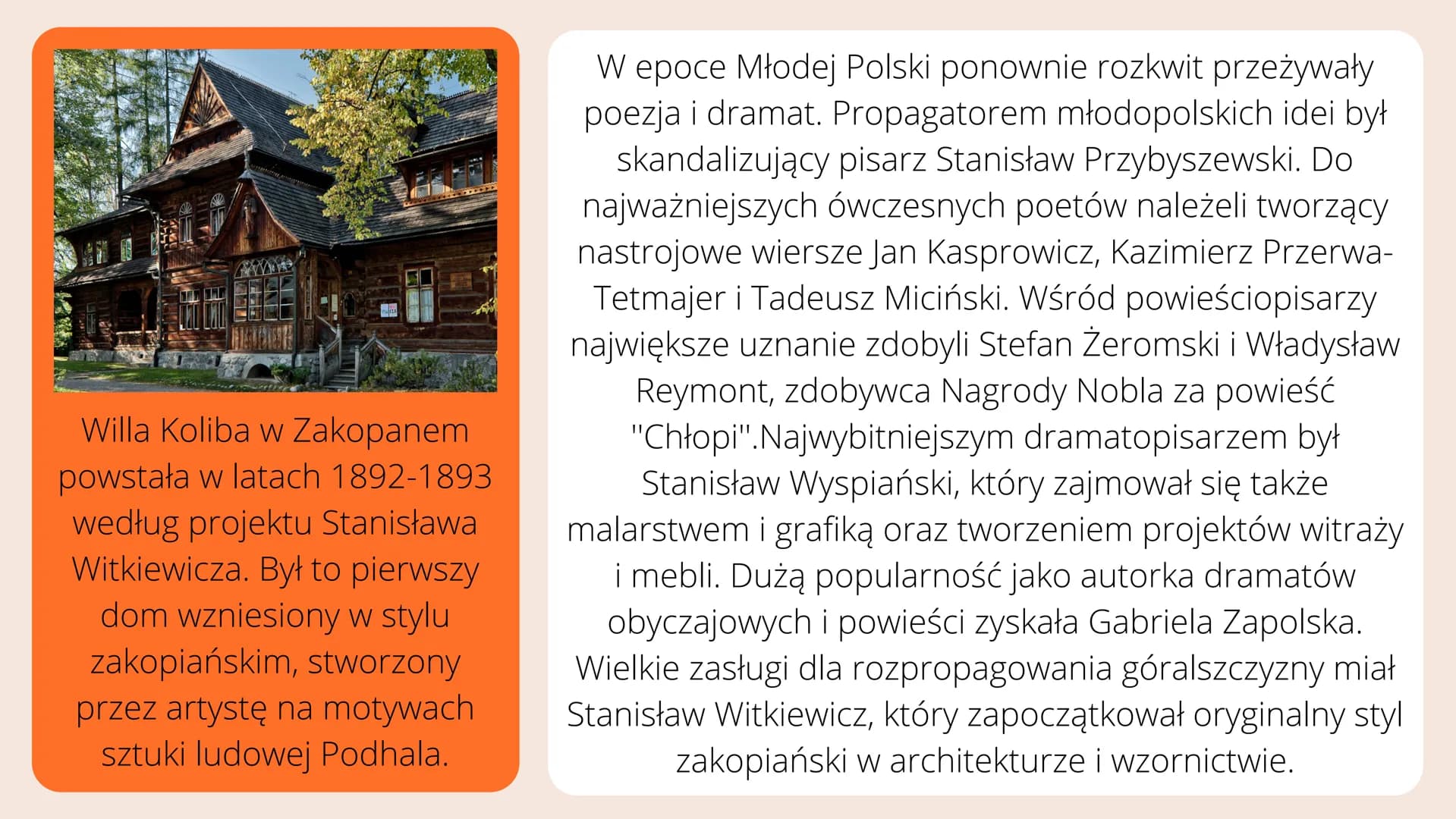Polska kultura i nauka
przedłomu XIX i XX wieku Upadek powstanie styczniowego
przyniósł w polskiej kulturze
koniec dominacji romantyzmu,
gło