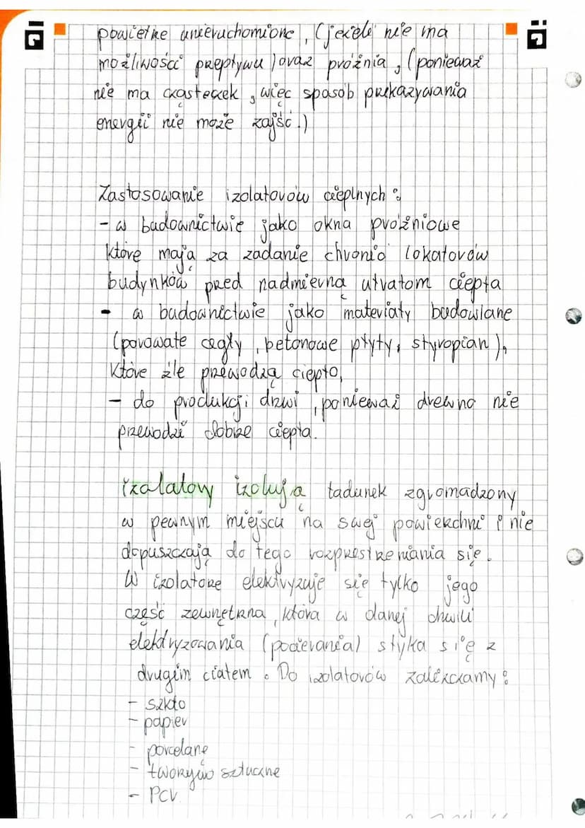 ♬ - Przewodniki é izolatovy
- PRewadniki ciepta -
C
Ciata, ktove dobbe creplinie przewadza energie
nazywamy przewodnikami ceeplny me. Do naj