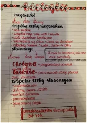 Know biologia stawonogi mięczaki  thumbnail