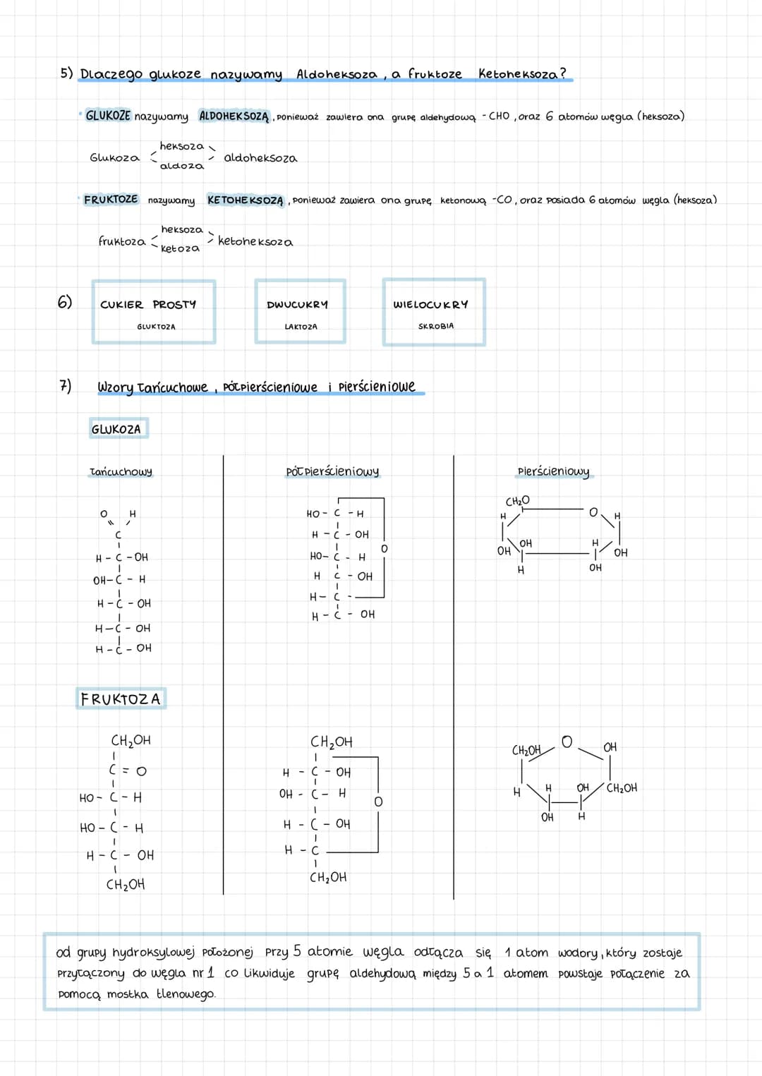 
<h2 id="jakiescukryproste">Jakie są cukry proste</h2>
<p>Cukry proste to związki chemiczne zbudowane z atomów węgla, wodoru i tlenu.</p>
<h