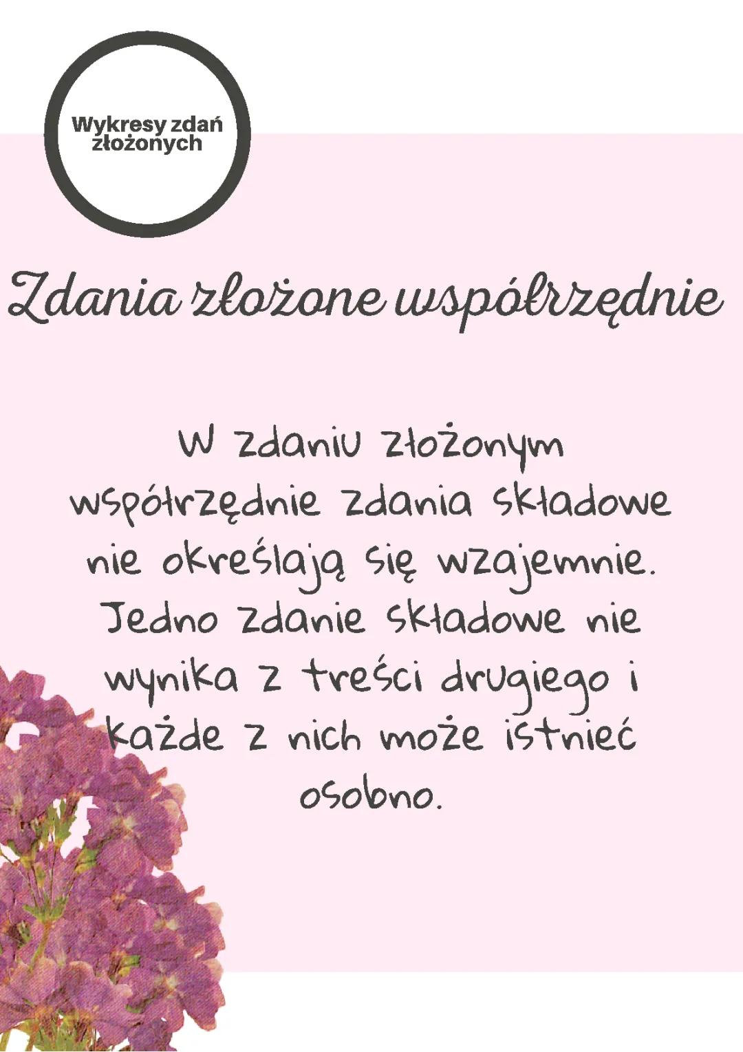 Wykresy zdań złożonych: współrzędnie i podrzędnie - ćwiczenia, przykłady, testy