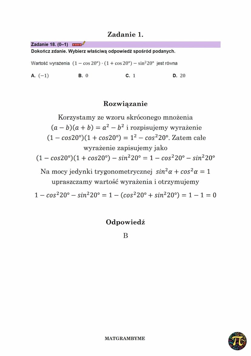 TRYGONOMETRIA
Definicja funkcji trygonometrycznych kąta ostrego w
trójkącie prostokątnym
a
sina
с
30
с
COSC = –
y=sinx
-2m
tga
=
ycosx
α
PD
