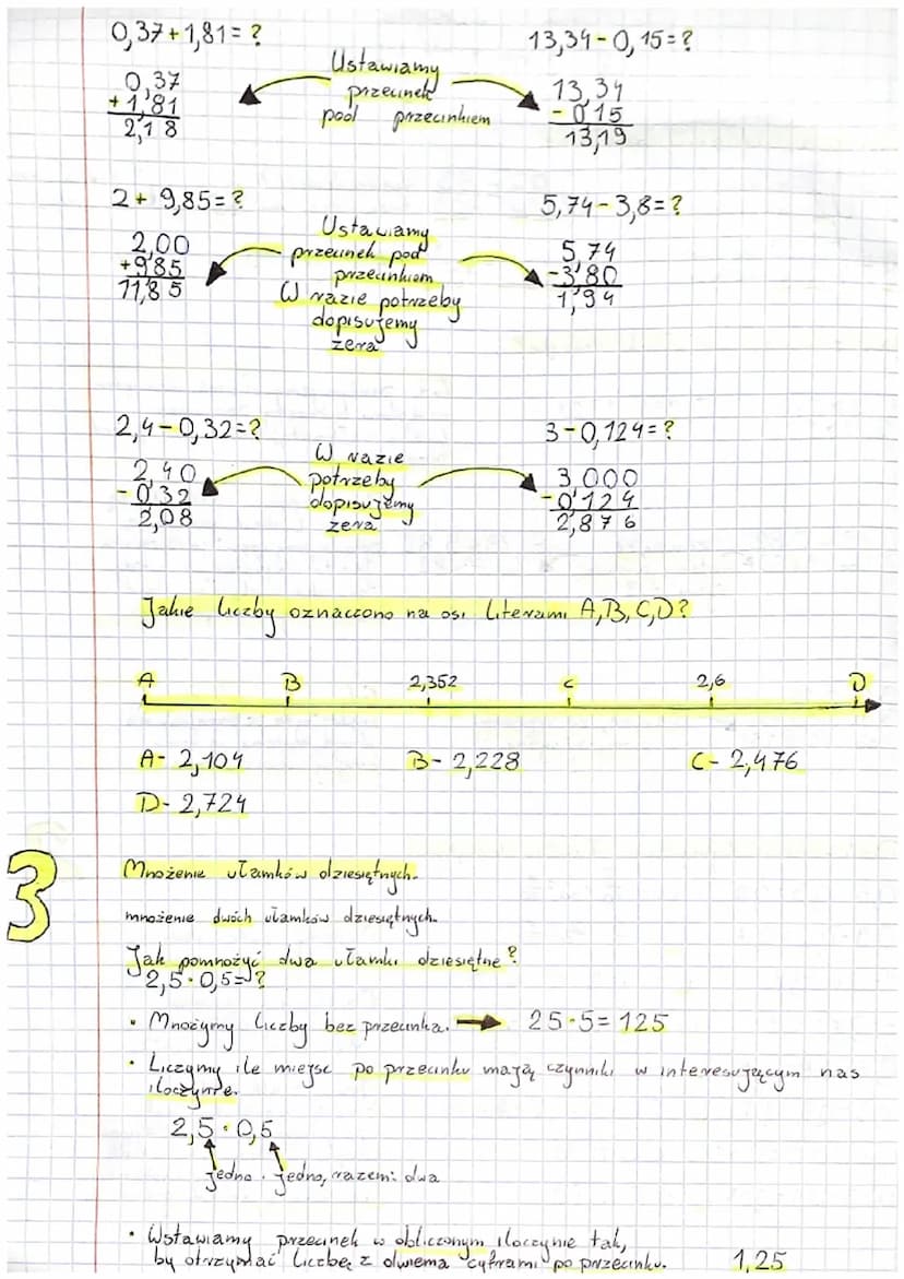 Uł zamki
olziesiętne,
Matematyka
Zamiana- Ułamki dziesiętne.
7/26 = 0,7 dziesiątych
Siedem
10
3,4872,87
bo 372
1
33 darençi
0,93 = 1900 deve
