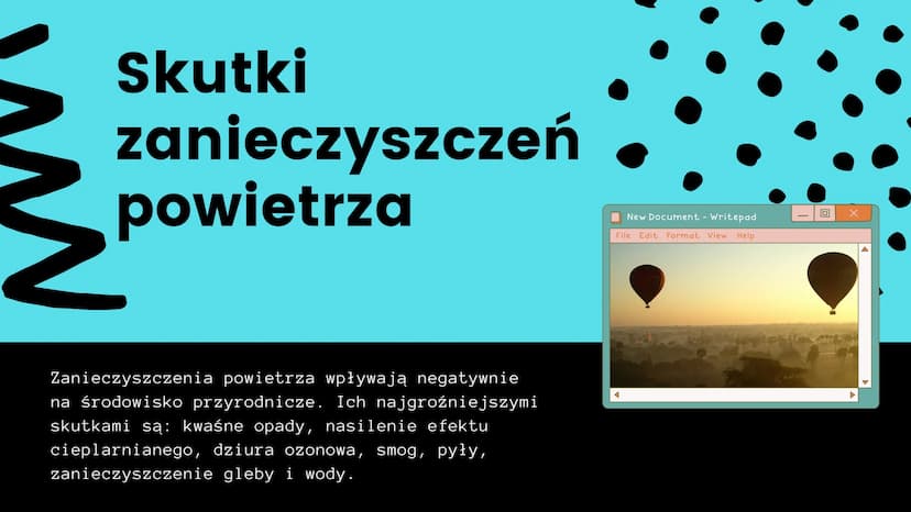 Zanieczyszczenia
powietrza
PRZYGOTOWAŁA MARTYNA ZIELIŃSKA
PROJEKT NA
BIOLOGIE
03.12.20. Przegląd
prezentacji
ZANIECZYSZCZENIA POWIETRZA
m
12