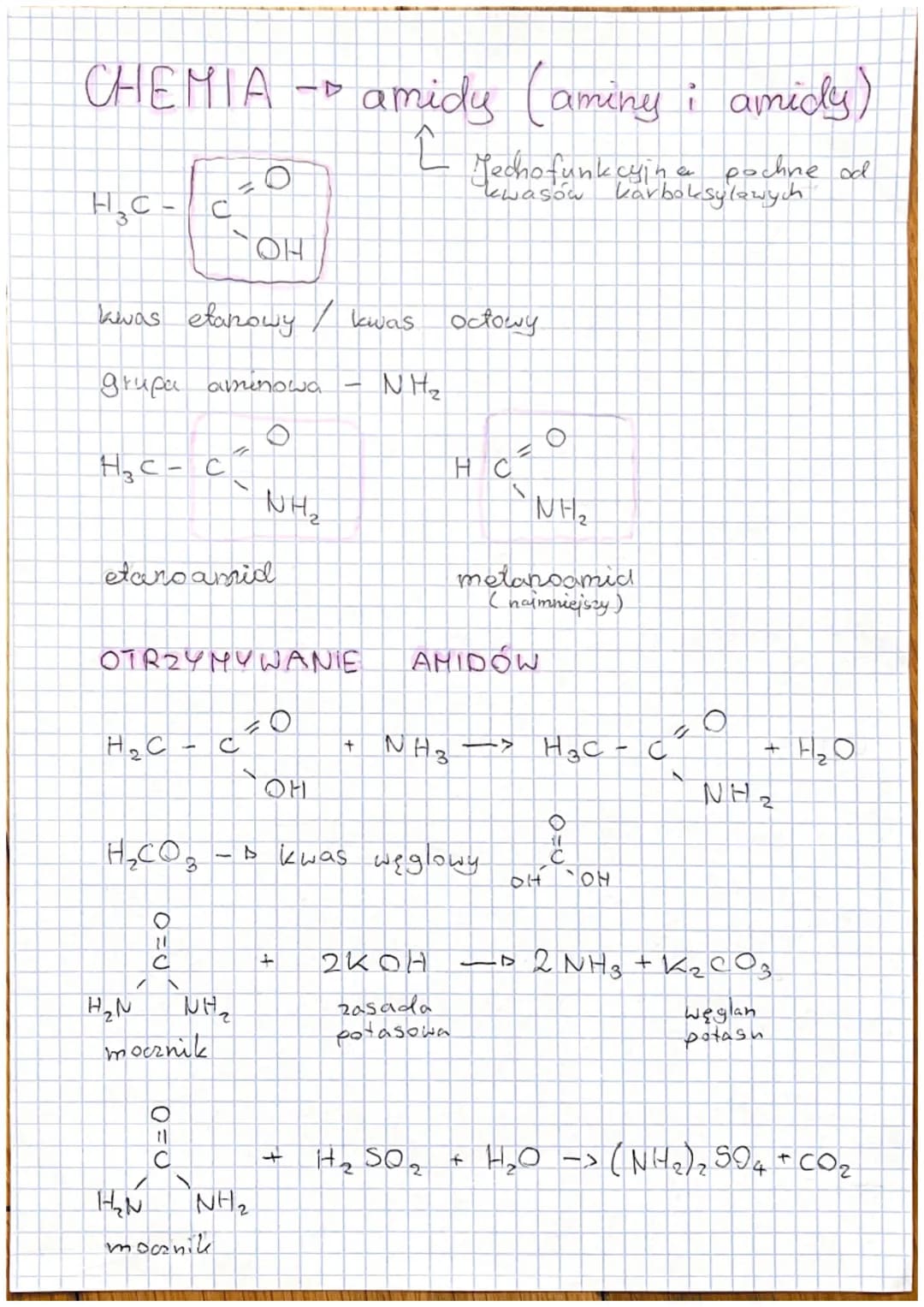 CHEMIA
17
aminy (aminy i amicky)
podhodne
amoniaka
Amonial (Nha)
NH2
T
H-N.
I
H
Amidy
CH-N
(a)
I
- H
>
I
-bezencanima anilina
N-CH2-CH3
1
(b
