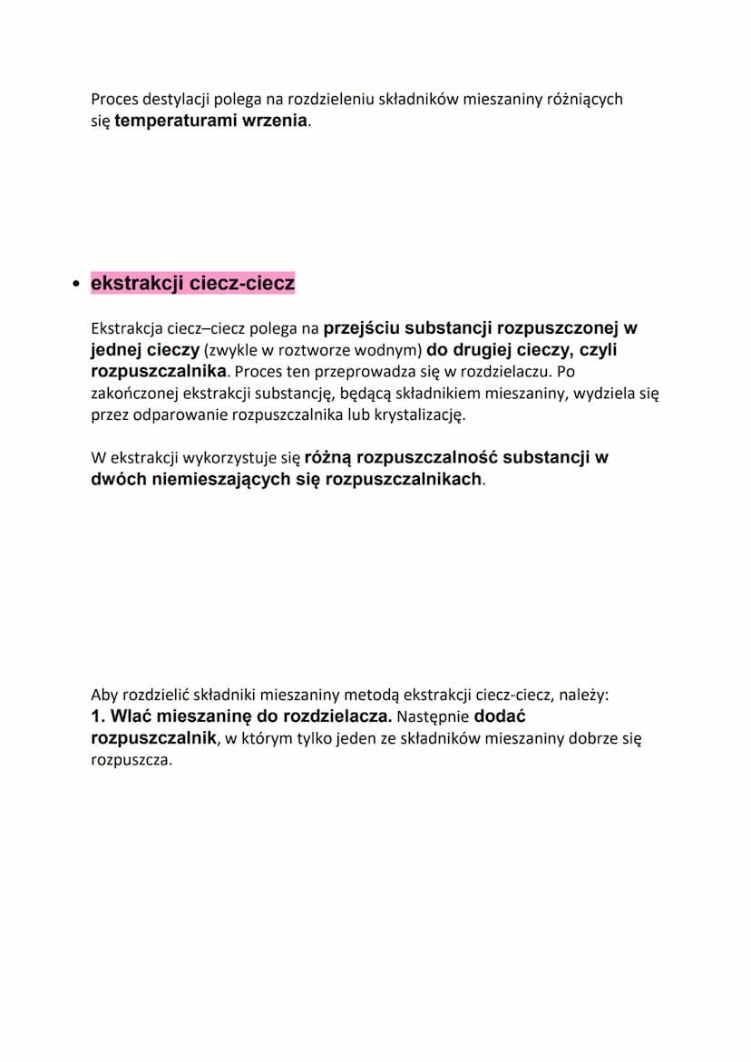 Rodzaje roztworów
Mieszanina składa się z co najmniej dwóch różnych składników występujących
w dowolnym stanie skupienia. Stosunek mas tych 
