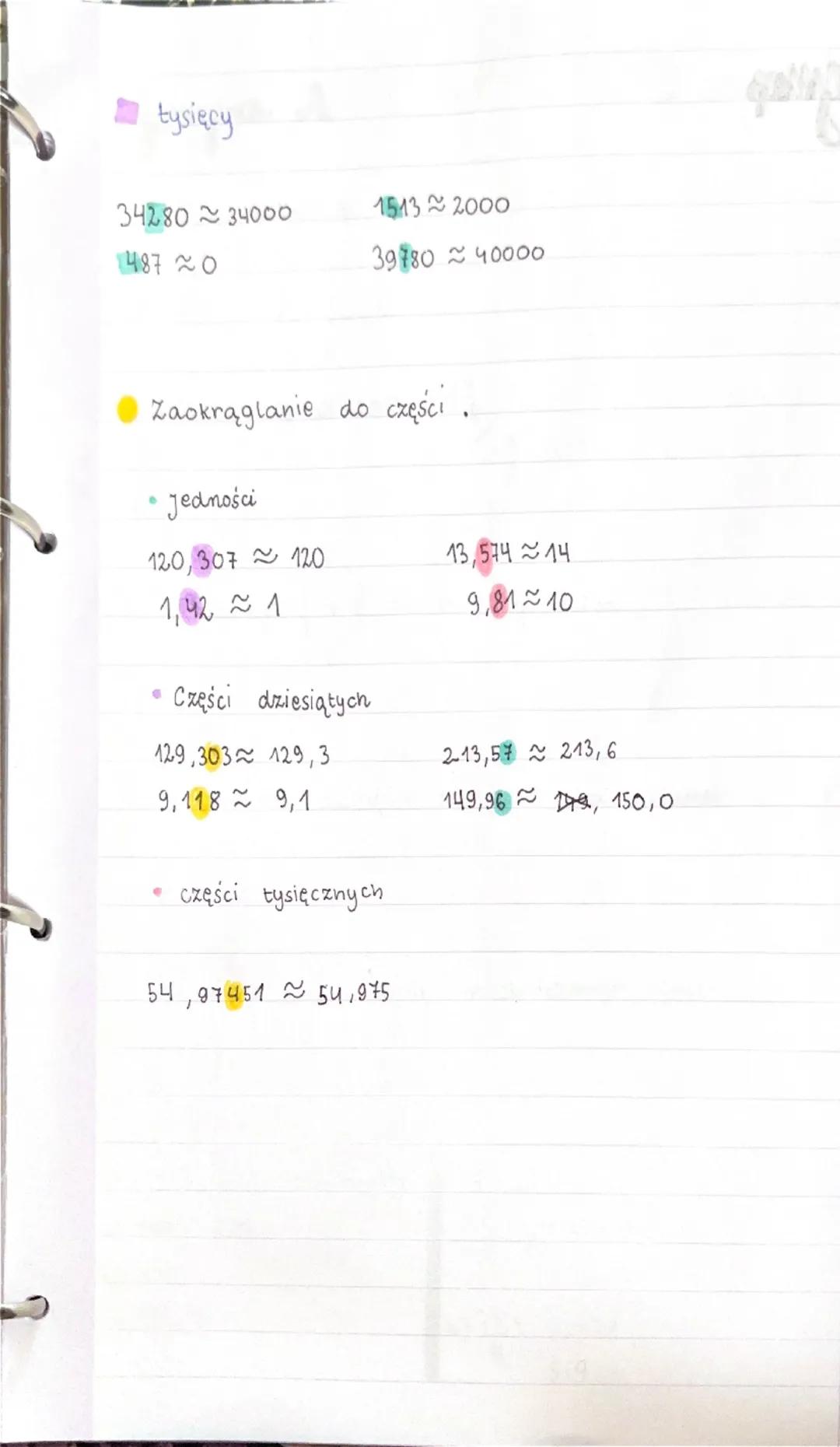 MATEMATYKA
1
① liceby
•Liczby 0,1,2,3,4... - LicZBY NATURALNE
•Liczby -3,-1,0,1,2... - LICZBY CAŁKOWITE
• Liczby 13 3, 0, -5, 15,- 4 %, 4,16