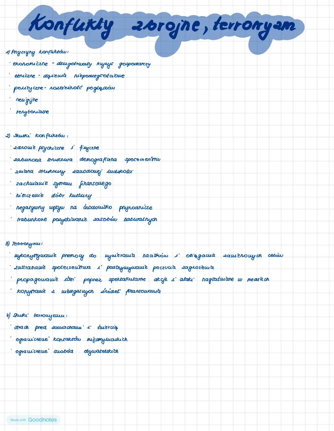 Konfukty zbrojne, terroryam
11 Przyczyny konfuttów:
ekonomiczne - drugotrwaty kuyays gospodarczy
etniczne - dążewia niepocuegrościowe
.
poli