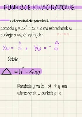 Know funkcje kwadratowe  thumbnail