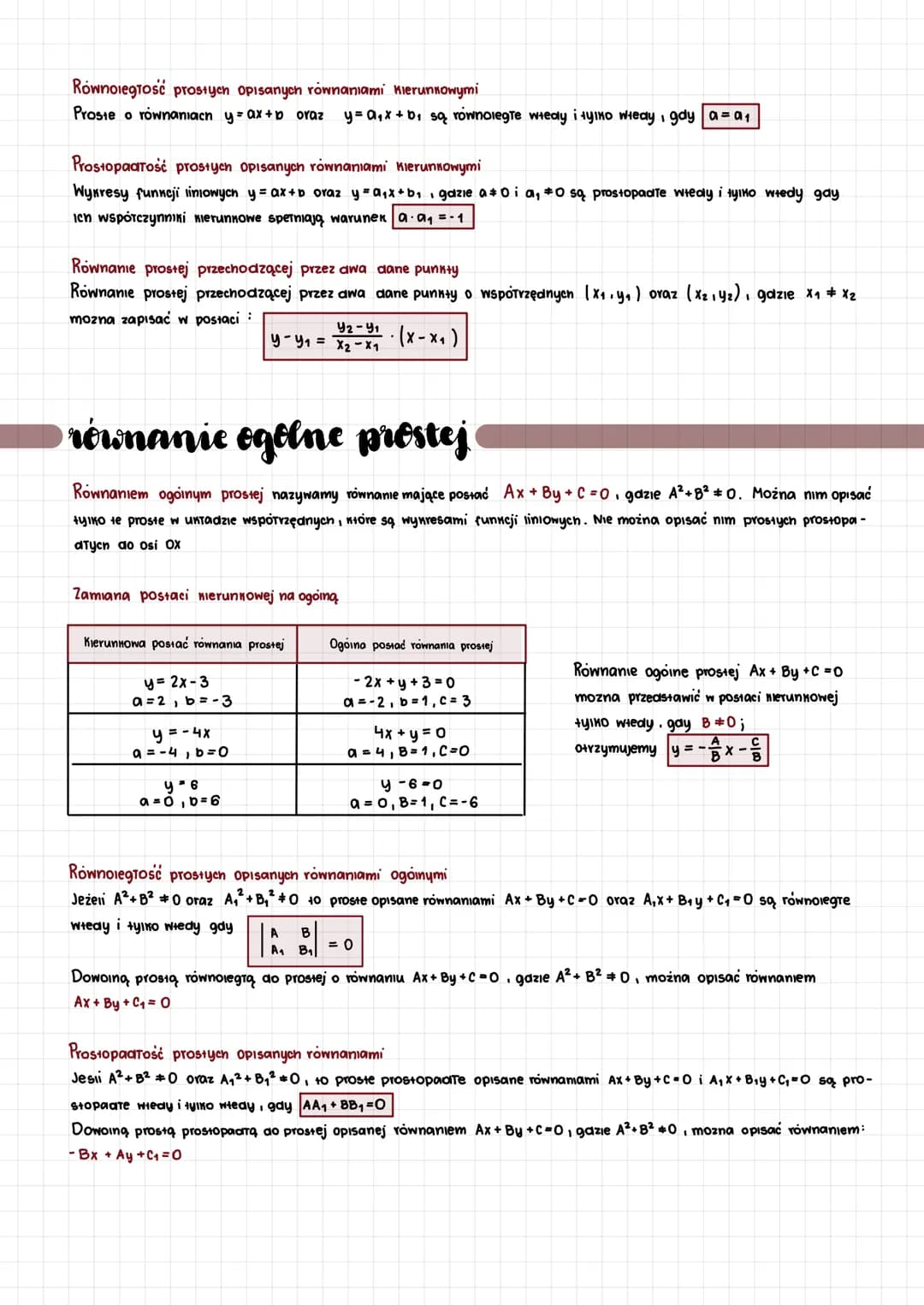 geometria
analityczna
odcinek w układzie wspołrzędnych
Drugość odcinka
Jeżeń A(X₁1₁) i B (x₂1 y₂) to arugość odcinka AB wyraża sie wzorem
I
