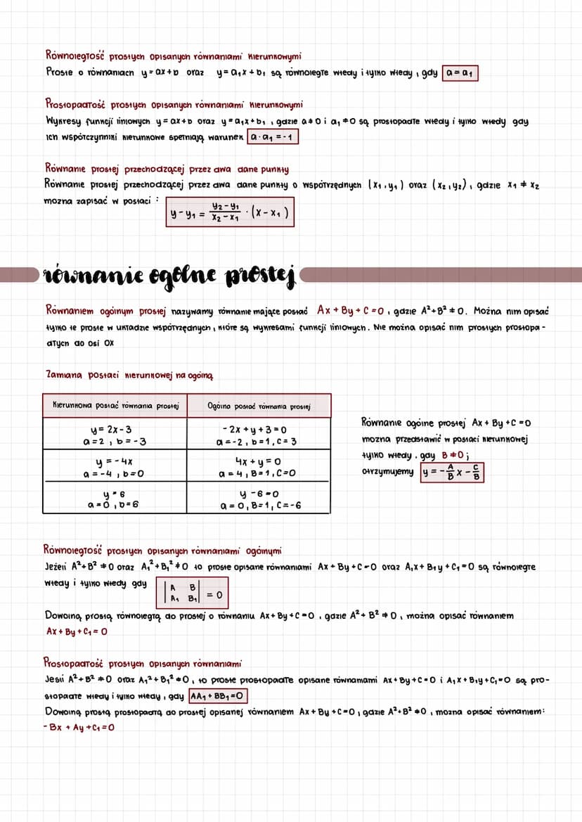 geometria
analityczna
odcinek w układzie wspołrzędnych
Drugość odcinka
Jeżeń A(X₁1₁) i B (x₂1 y₂) to arugość odcinka AB wyraża sie wzorem
I
