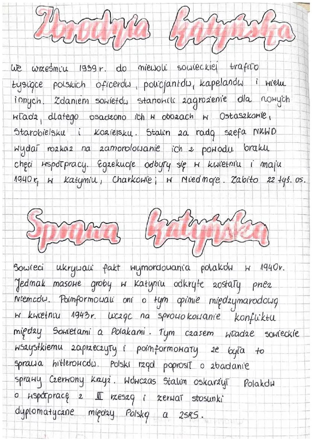 Zbrodnia Katyńska: Historia i Sprawiedliwość