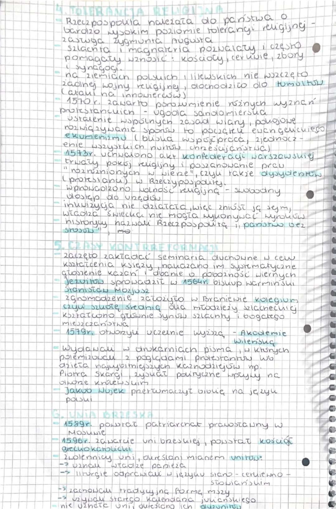 lat: Reformaga i kontrreformaga w
Rzeczypospolitej.
idee Lutra zdobywały zwolenników głównie
w miastach Prus Królewskich (Gdańsk, Elblag,
To